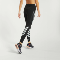 PRESSIO - Women - Power Run Tight - Low Rise - Black/Silver